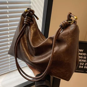 Female Coffee Hobos Handbag