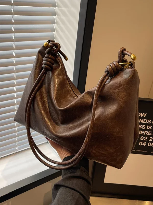 Female Coffee Hobos Handbag