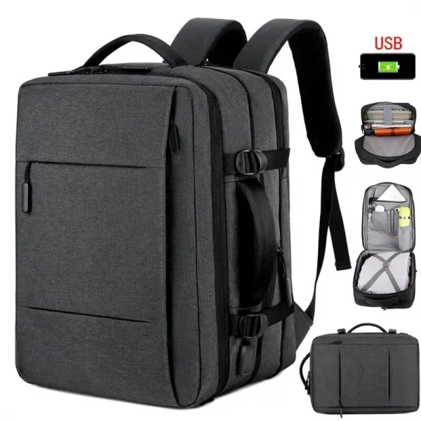 Classic Travel Backpack Men Business Backpack School