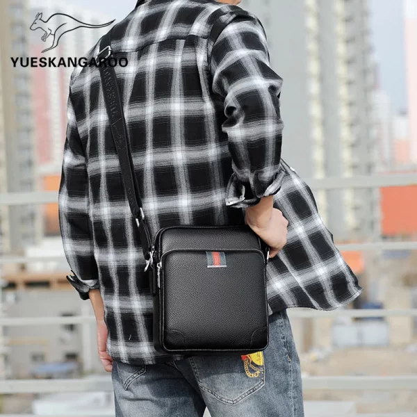 Small Men's Bag Genuine Leather - Image 4