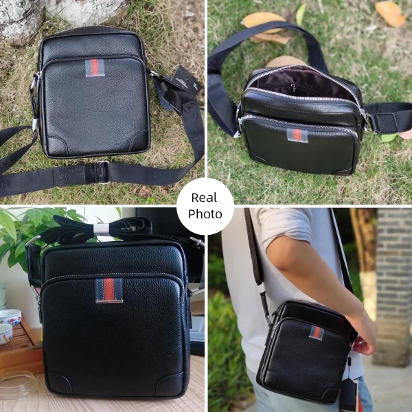 Small Men's Bag Genuine Leather - Image 6