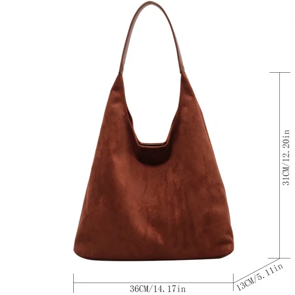 Fashion New Flipped Base Leather Shoulder Bag for Women - Image 5