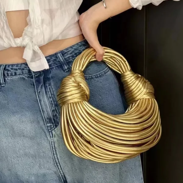 High-end Gold Bag Ladies Handbag - Image 3