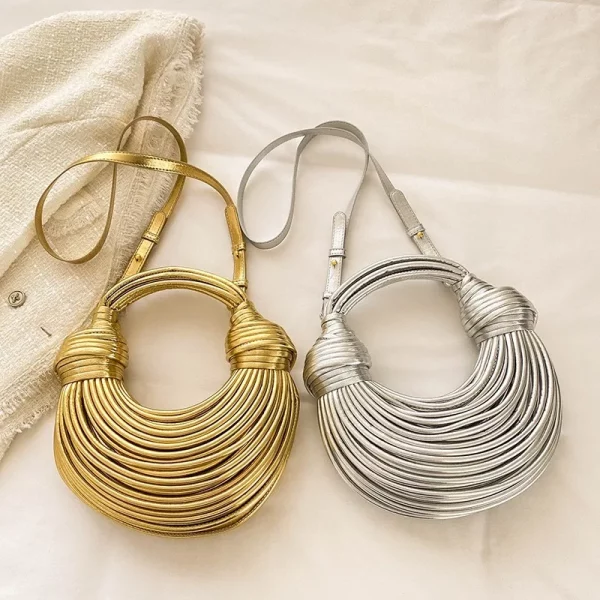 High-end Gold Bag Ladies Handbag - Image 4