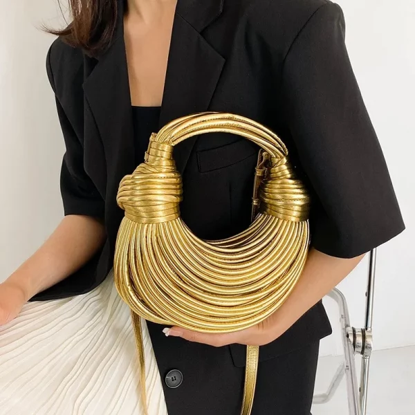 High-end Gold Bag Ladies Handbag