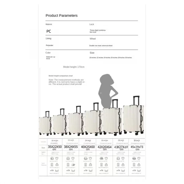 Hot Sale Luggage Silent Universal - Image 6