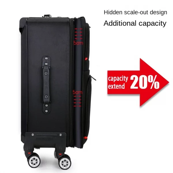 Large Capacity Rolling Luggage Waterproof - Image 4