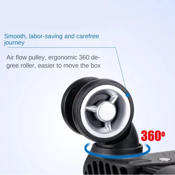 Large Capacity Rolling Luggage Waterproof - Image 5