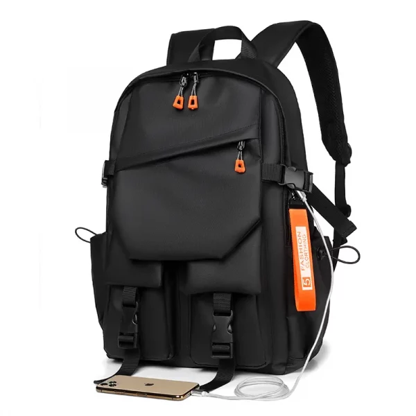 Luxury Men's Backpack High Quality 15.6 Laptop Backpack High-capacity Waterproof