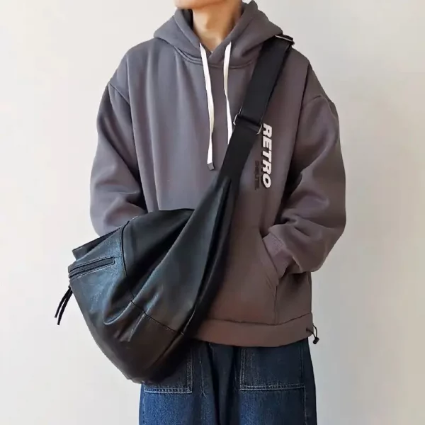 Retro Korean Version Ins Hobos Bag Causal - Image 2