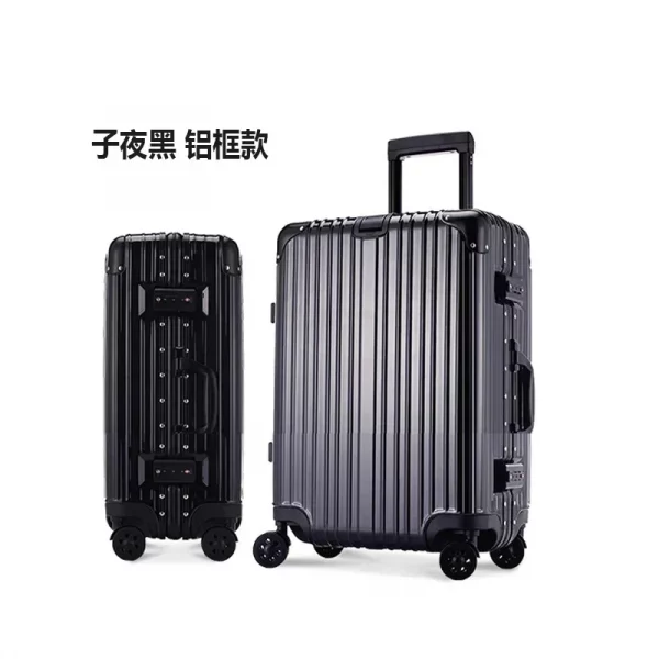 Multifunctional Large Capacity Buckle Classic Zipper Luggage - Image 5