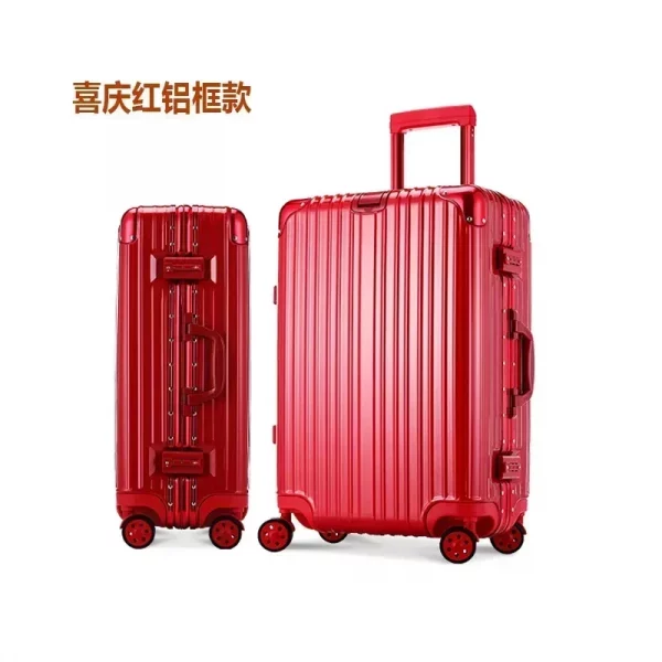 Multifunctional Large Capacity Buckle Classic Zipper Luggage - Image 6