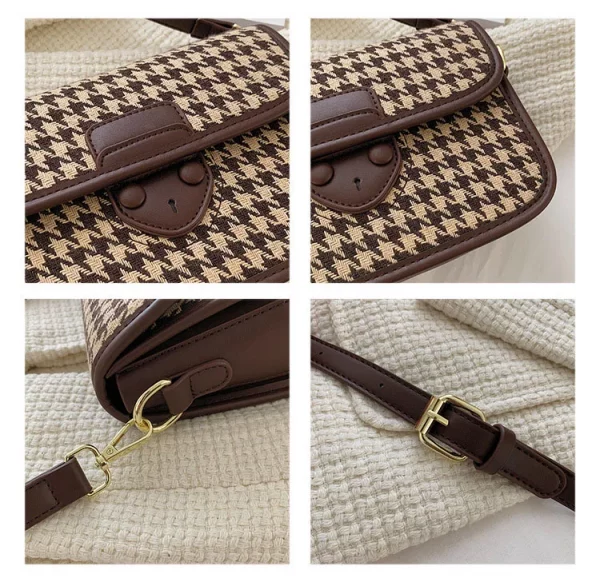 Crossbody Bags Retro Leopard Handbags - Image 5