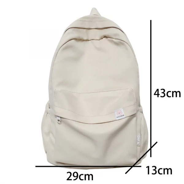 New Waterproof Nylon Women Backpack - Image 6
