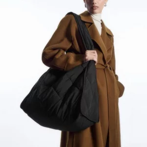 Overlarge Quilted Crossbody Hobo Bags for Women