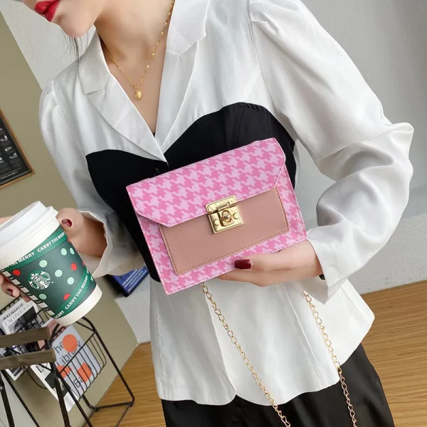 Women's Bag 2021 New Fashion Contrast Colour - Image 2