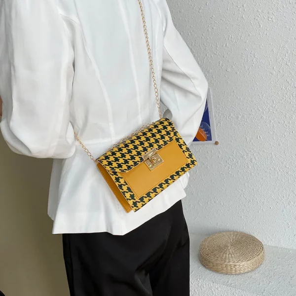 Women's Bag 2021 New Fashion Contrast Colour - Image 3