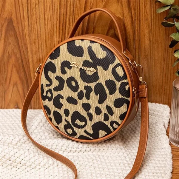 Women's Crossbody Bags Vintage Leopard Print